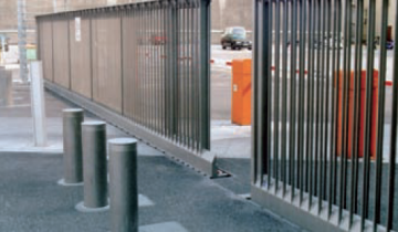ezi-security-safety-bollards-and-sliding-gate-for-security-solution